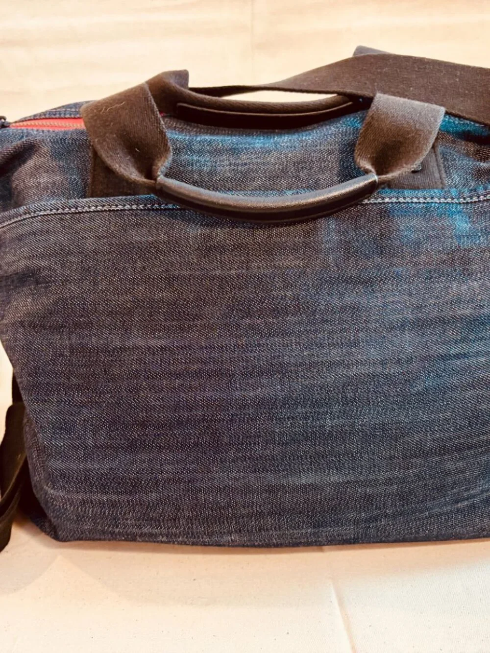 TUMI T-Tech 57522DN Essential Gear Blue Travel Messenger Duffel Shoulder Bag